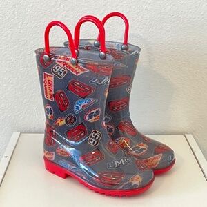Cars rain boots